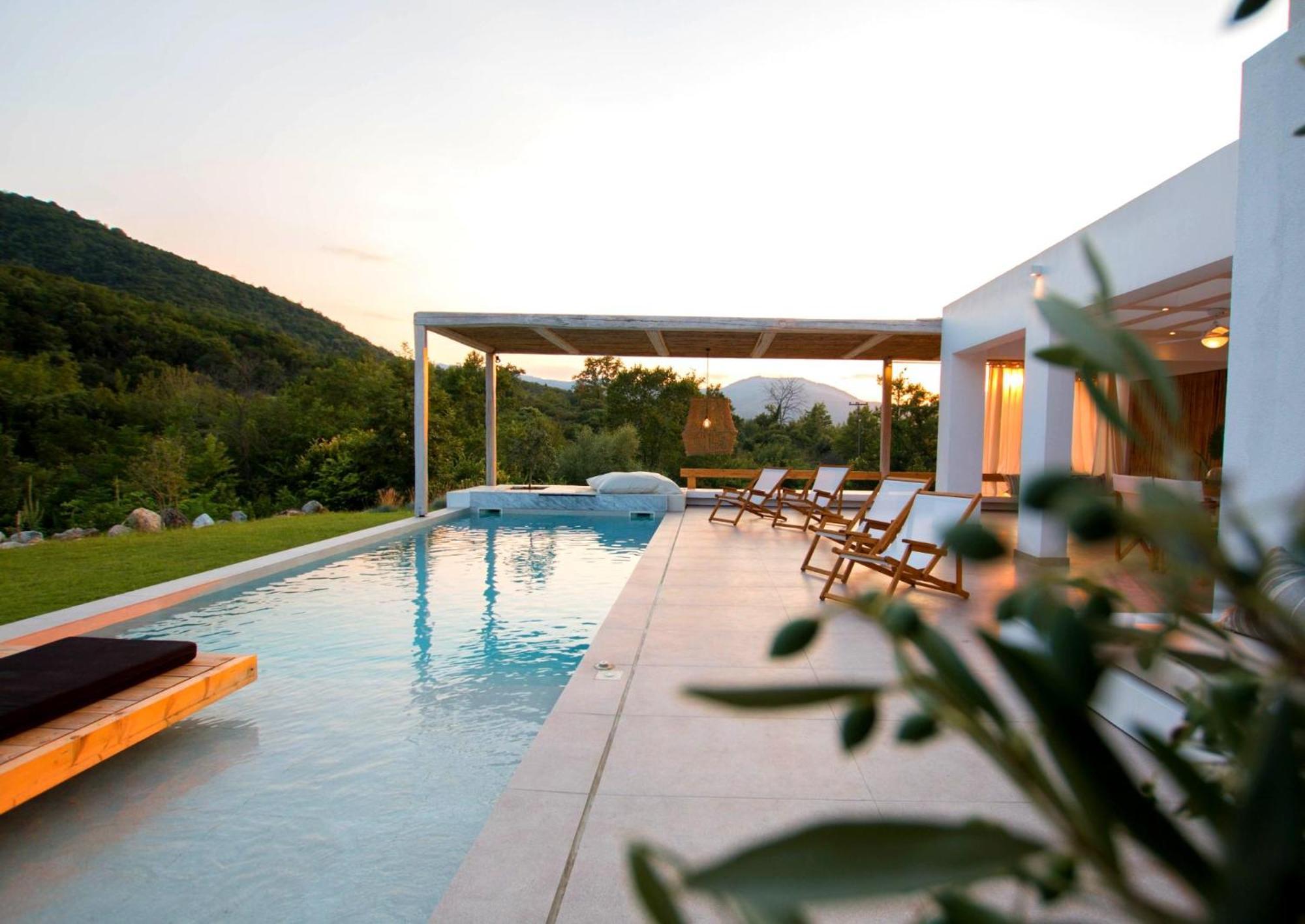 Aristotelia Gi - Premium Luxury Villas With Private Pools Olympiáda Eksteriør bilde